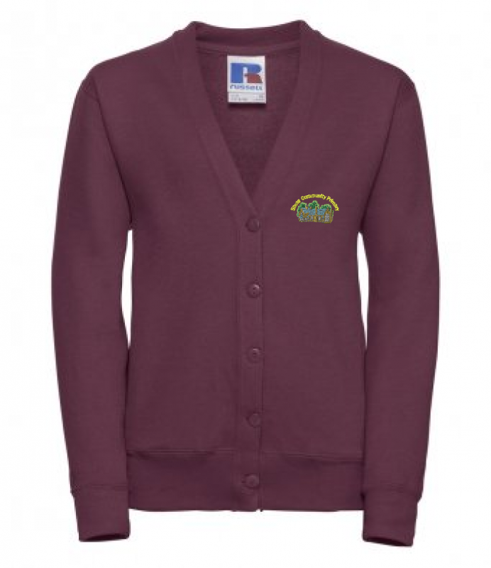 Jerzees button front sales cardigan