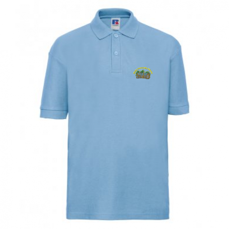 Light blue polo outlet shirt kids