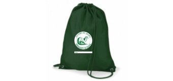 gym_bag_bottle_green_cf_screen_print_ottery_st_mary_primary_school_front