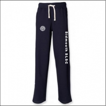 mens open leg track pants
