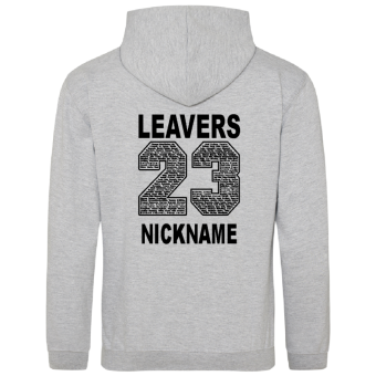Honiton Community College Leavers Hoodie JH001 Heather Grey
