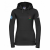 STC 265F - Russell Ladies Authentic Hooded Sweatshirt - Black: XL