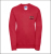 Awliscombe Primary Adults Select V-Neck Sweatshirt - Red - BMB 3SV: S
