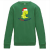 Kids Dinosaur Christmas Jumper - Green - JH030: 9-11