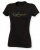 Ladies Feel Good Stretch T-Shirt - SK121: XXL Black with Holographic Gold Heat Press
