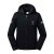 STC 266B - Russell Kids Authentic Zip Hooded Sweatshirt - Black: 5-6