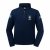 STC 270M - Russell Authentic Zip Neck Sweatshirt - French Navy: M