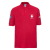 STC 539B - Russell Kids Poly/Cotton Piqué Polo Shirt - Classic Red: 7-8