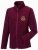 HBC/Men's Russell Outdoor Fleece Jacket - Burgundy - 870M: Burgundy XL