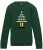 Kids Elf Tree Christmas Jumper - Green - JH030B: 1-2