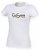 Ladies Feel Good Stretch T-Shirt - SK121: XXL White with Holographic Silver Heat Press