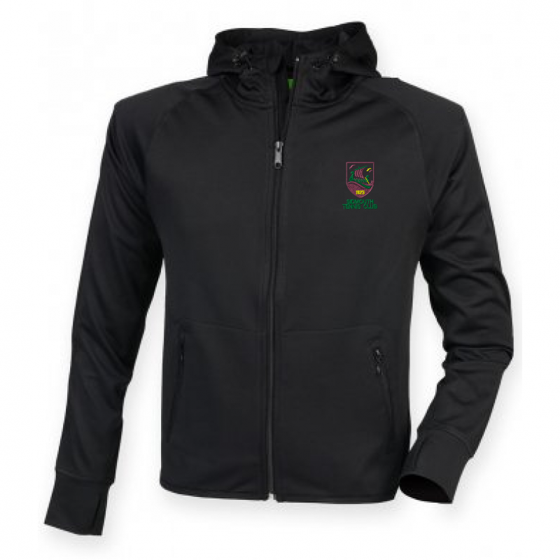 STC TL551 Tombo Ladies Lightweight Running Hoodie Black