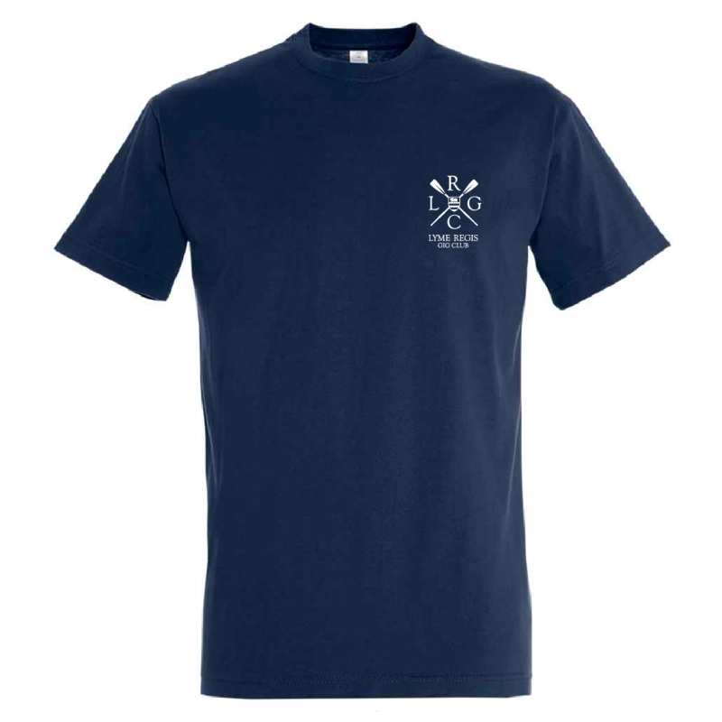 LRGC French Navy Kids Cotton Imperial Heavy T-Shirt – 11770