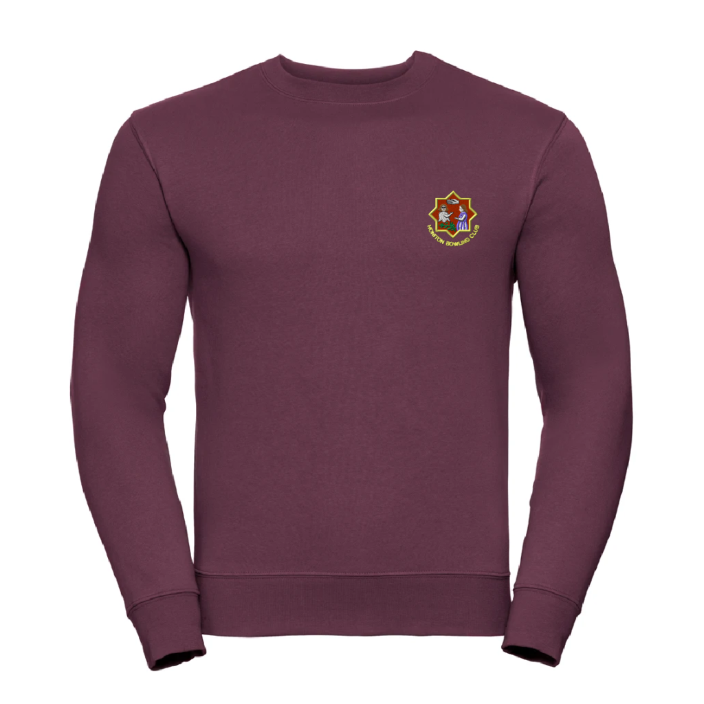 HBC/Russell Authentic Sweatshirt – 262M – Burgundy or White