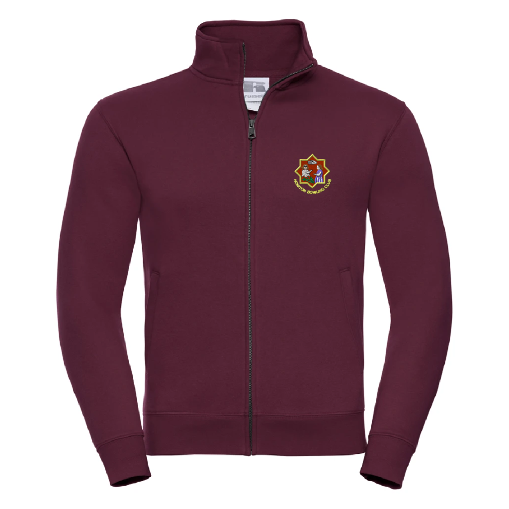 HBC/Russell Authentic Sweat Jacket – 267M – Burgundy