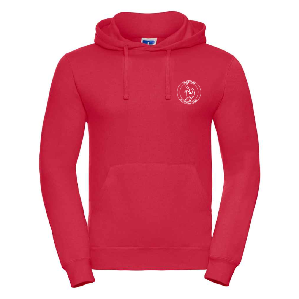 Upottery Football Club Hooded Sweatshirt – Red or Black – 575M