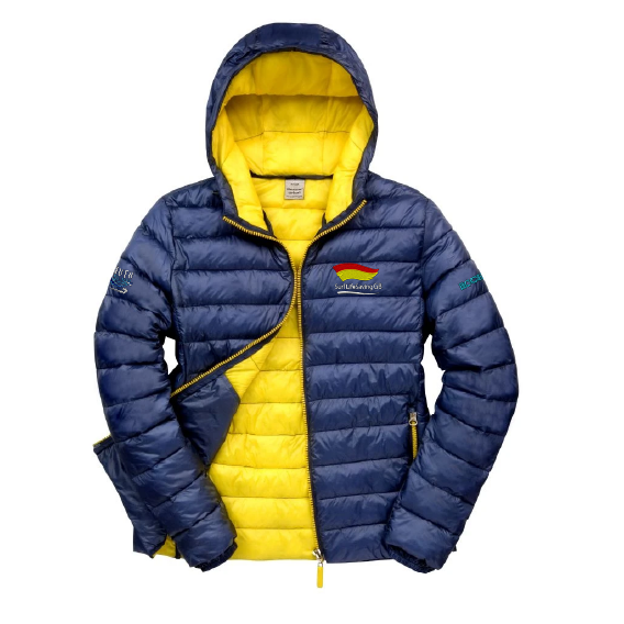 SSLSC Snow Bird Padded Jacket Navy/Yellow – RS194M