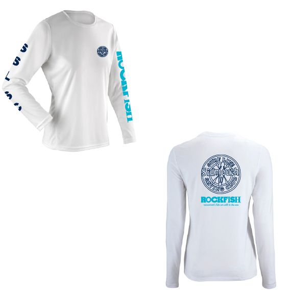 SSLSC Spiro Ladies Performance Long Sleeve T-Shirt – Navy or White – SR254F
