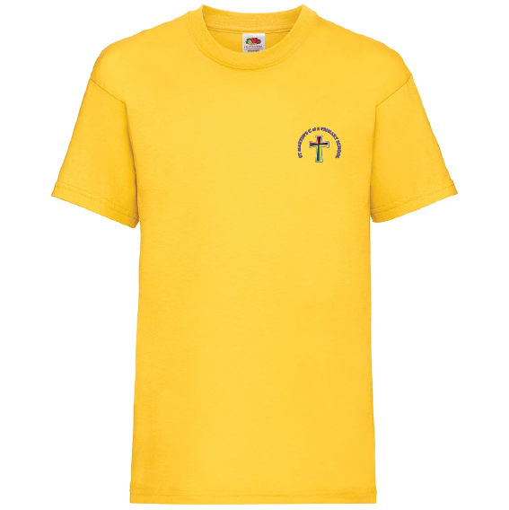 St Martin’s C of E Nursery School Childrens Classic T-Shirt – Sunflower – SS6B
