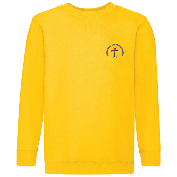 St Martin’s C of E Nursery School Kids Classic Sweatshirt – Sunflower – SS9B