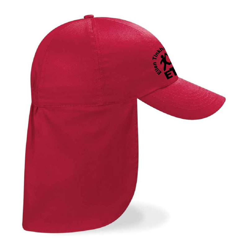 Ellen Tinkham Kids Legionnaire Style Cap – Navy or Red – BB11B