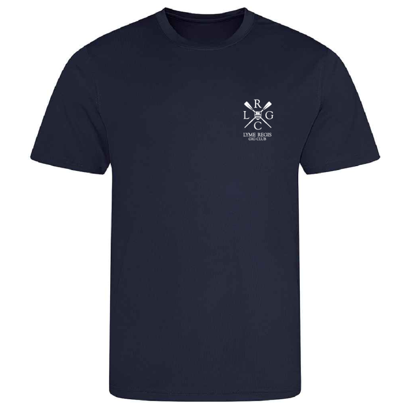 LRGC French Navy Kids Sports Performance T-Shirt – JC001B