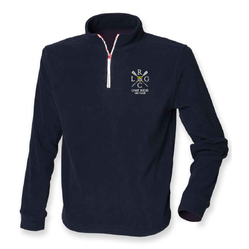 LRGC/Zip Neck Piped Micro Fleece – LV570