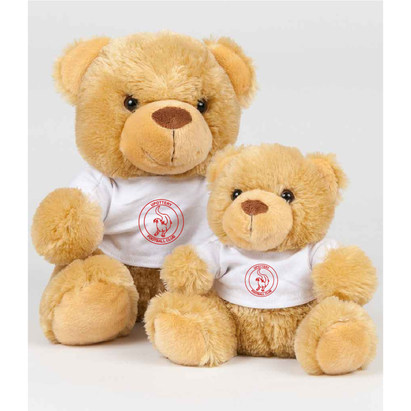 Upottery Football Club Bear in a T-Shirt – Brown – MM30