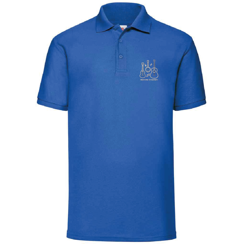Heavitree Strummers Unisex Polo Shirt – SS11 – Royal Blue