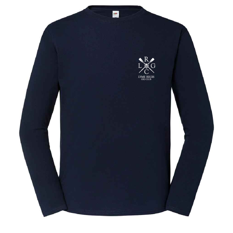 LRGC/Deep Navy Cotton Premium Long Sleeve T-Shirt – SS624