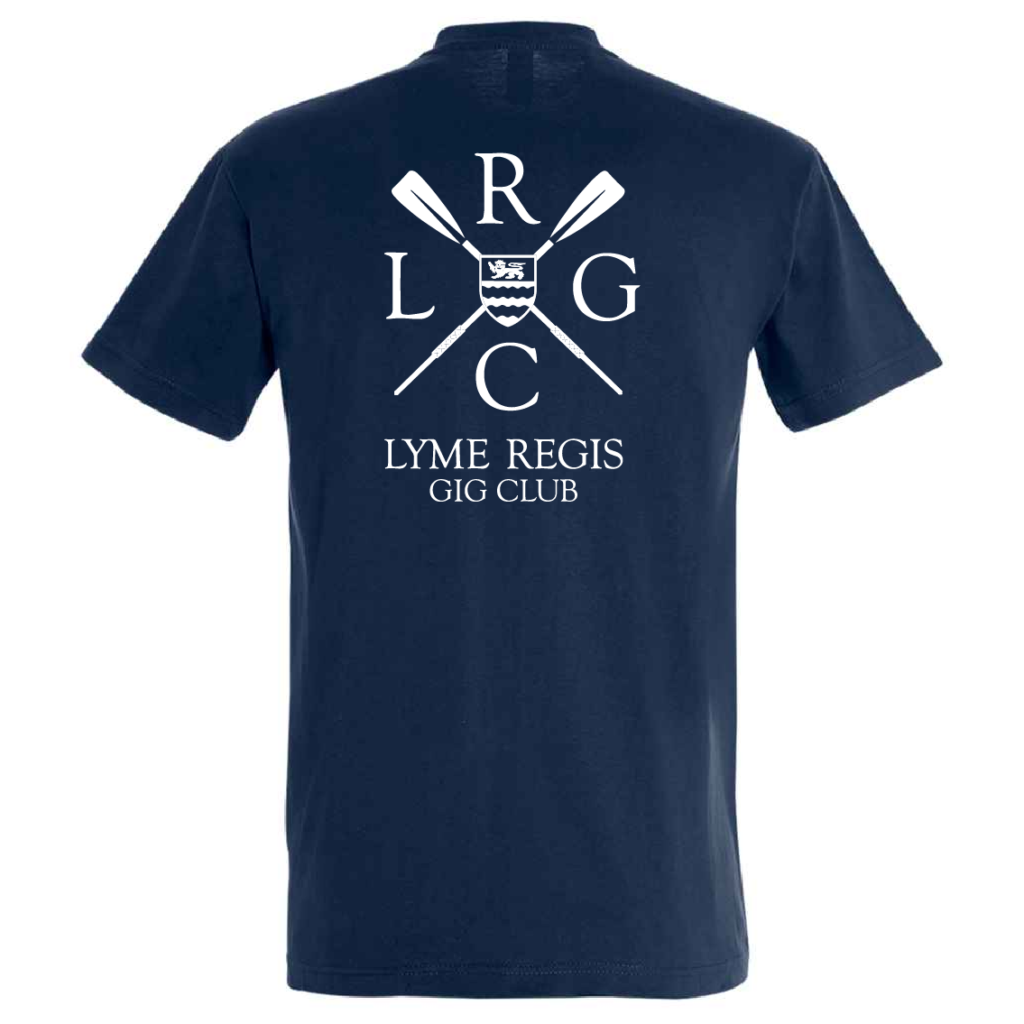 LRGC French Navy Kids Cotton Imperial Heavy T-Shirt – 11770
