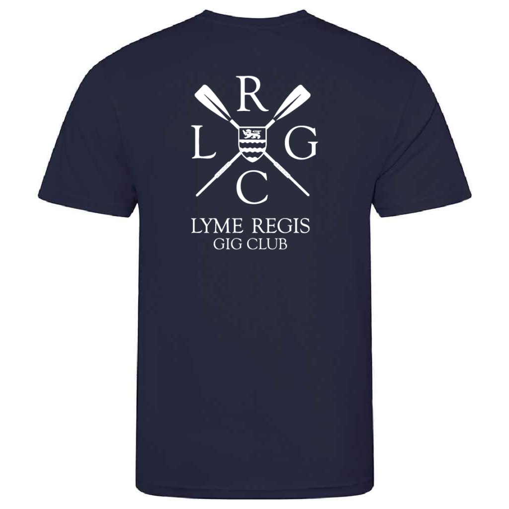 LRGC French Navy Kids Sports Performance T-Shirt – JC001B