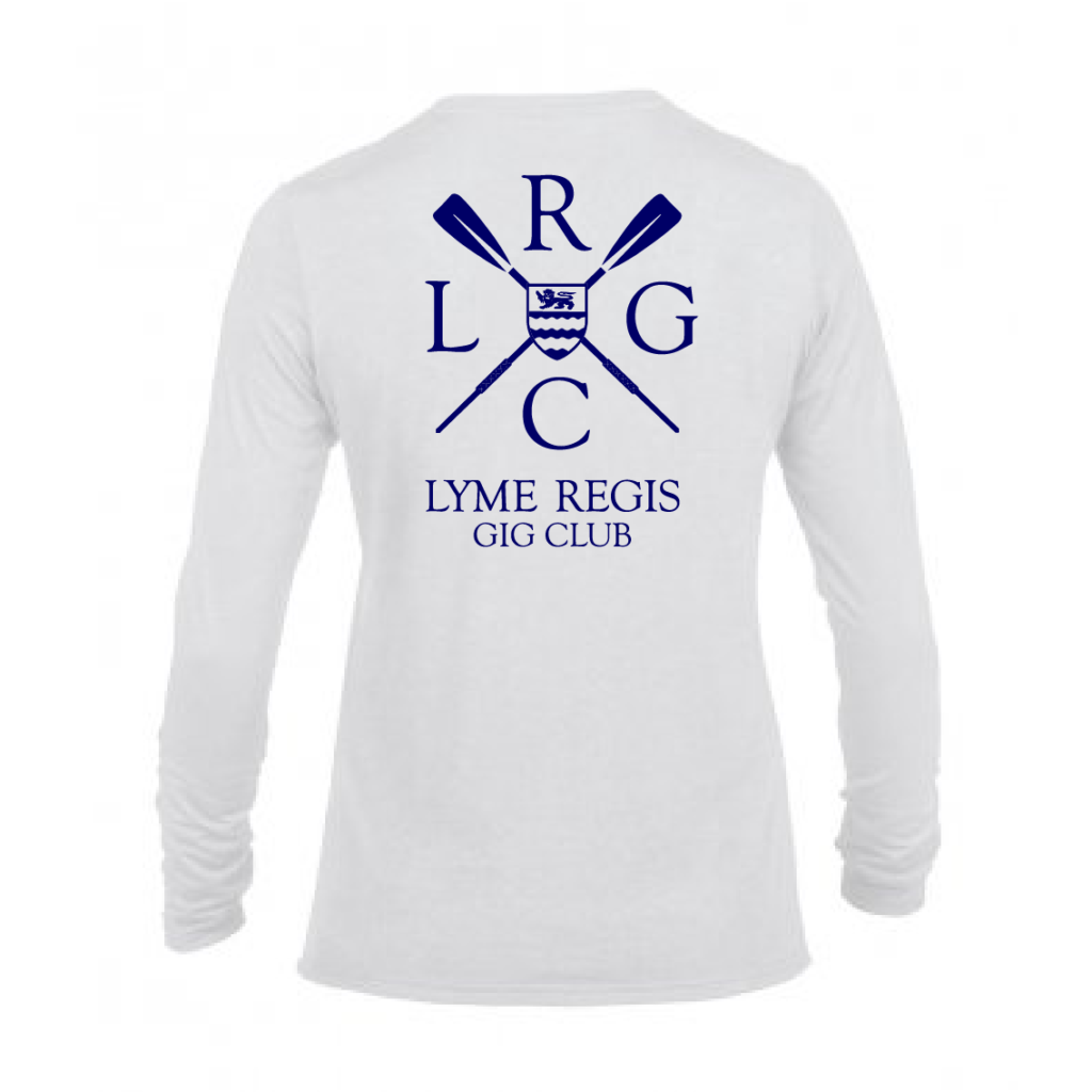 LRGC Ladies Sports Performance Long Sleeve T-Shirt – Navy or White – SR254F