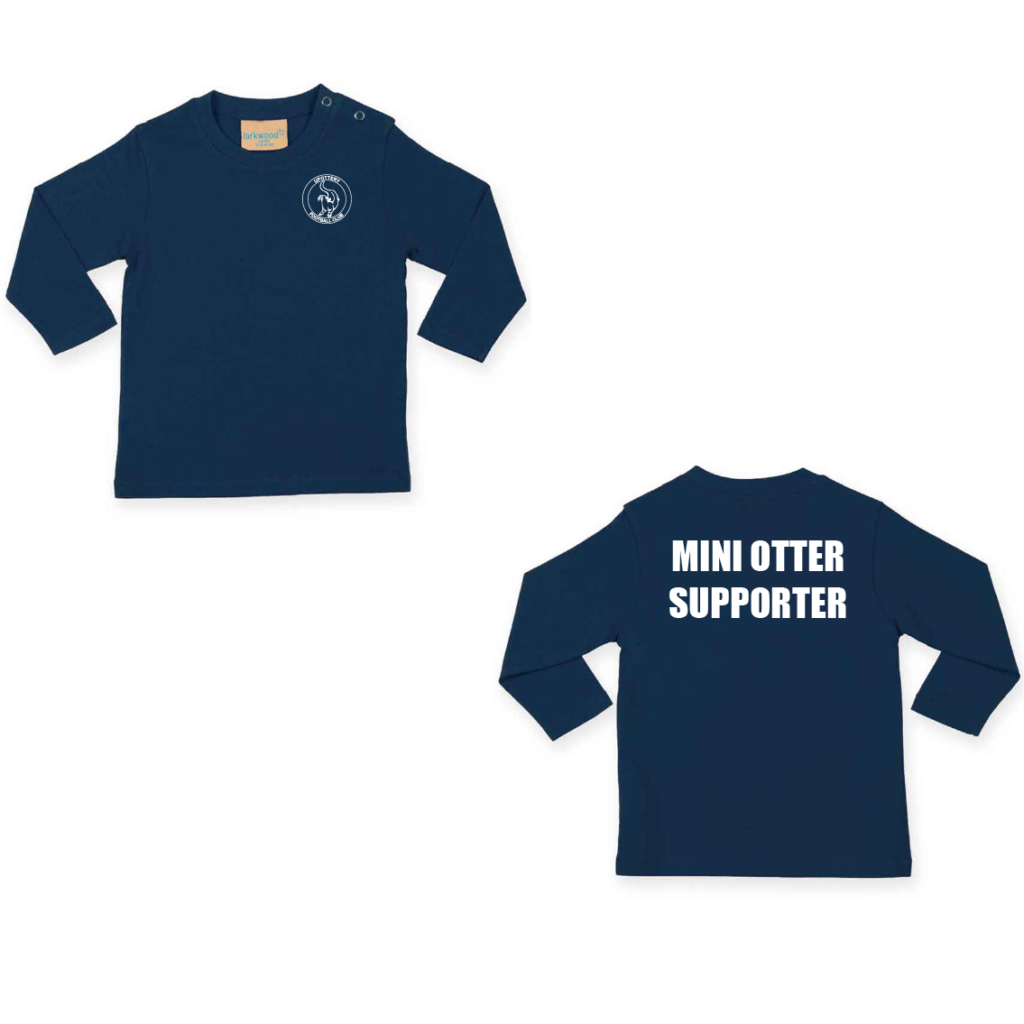 Mini Otter Supporter Long Sleeve T Shirt – LW21T – Various Colours