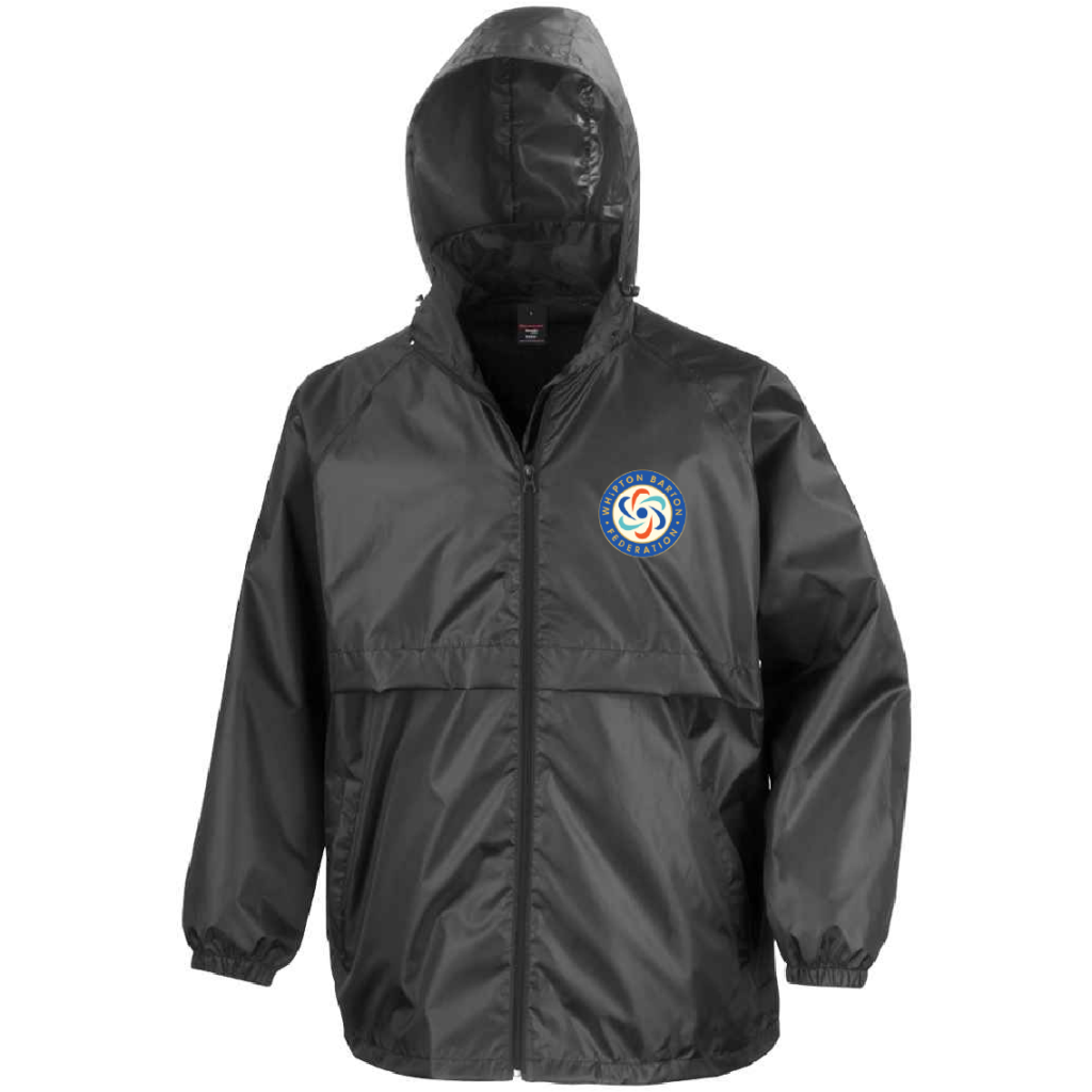 Whipton Barton Federation Result Core Lightweight Lined Waterproof Jacket – Black or Navy – RS205