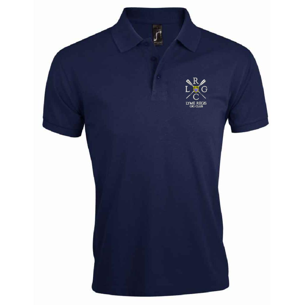 LRGC French Navy SOL’S Prime Poly/Cotton Piqué Polo Shirt – 10571