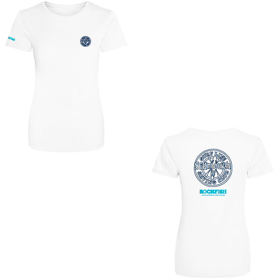 SSLSC Ladies Sports Performance T-Shirt – French Navy or White – JC005