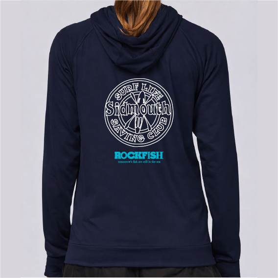 SSLSC – Proact Zip Neck Hooded Sweatshirt – Navy – PA360