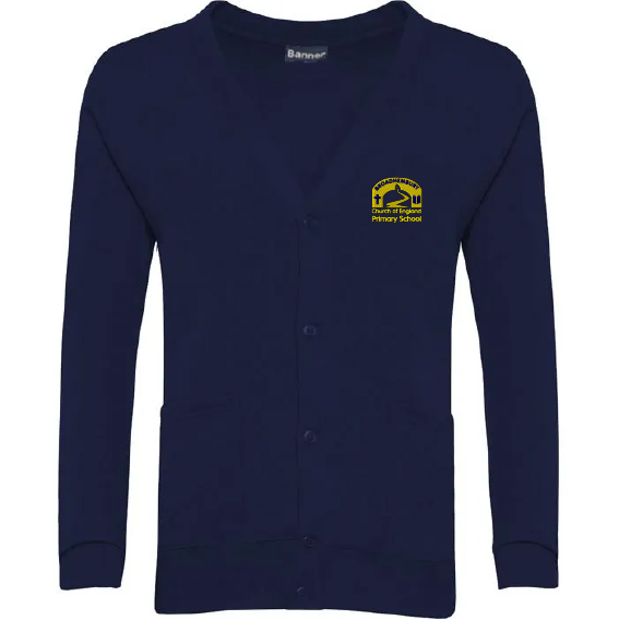 Broadhembury Primary School Select Cardigan – Navy – 3SC