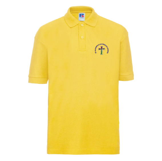 St Martin’s C of E Primary School Classic PE Poloshirt – Various Colours – 539B / M