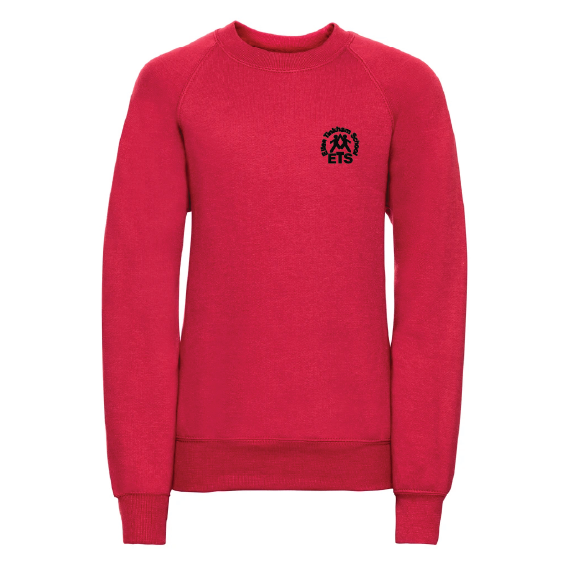 Ellen Tinkham School Classic Sweatshirt – Navy or Red – 762B / M