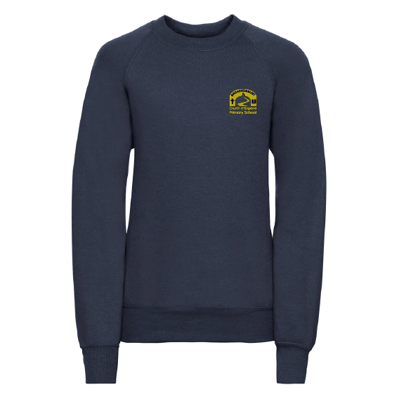 Broadhembury Primary School Classic Sweatshirt – Navy – 762B / M