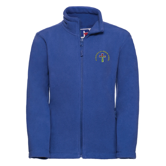 St Martin’s C of E Primary School Fleece – Royal Blue – 870B / M