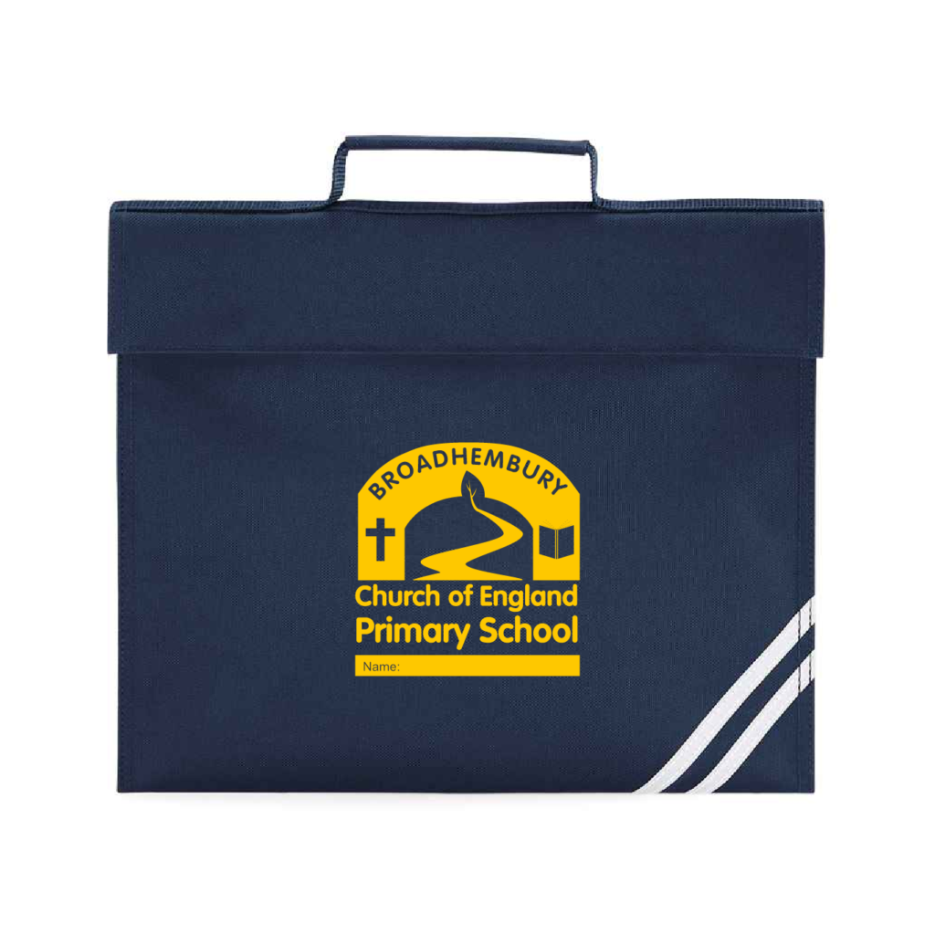 Broadhembury Primary School Classic Book Bag – French Navy – QD456