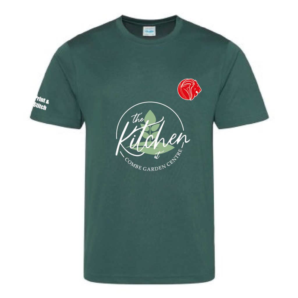 Sidbury Cricket Club – AWDis Cool T-Shirt – Bottle Green – JC001(B)