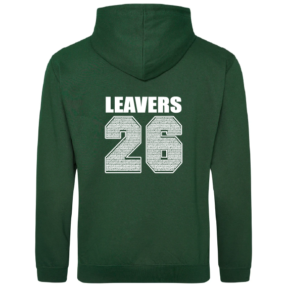 Ottery St Mary Primary School Leavers 2026 Hoodies – Bottle Green