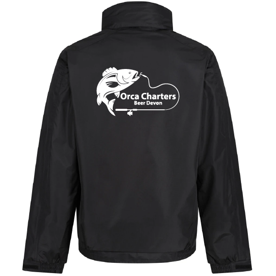 Orca Charters Beer Devon – Regatta Dover Waterproof Insulated Jacket – Black – RG045