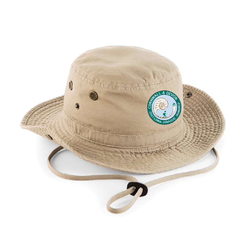 LDWA Jurassic 100 – Beechfield Outback Hat – Pebble – BB789