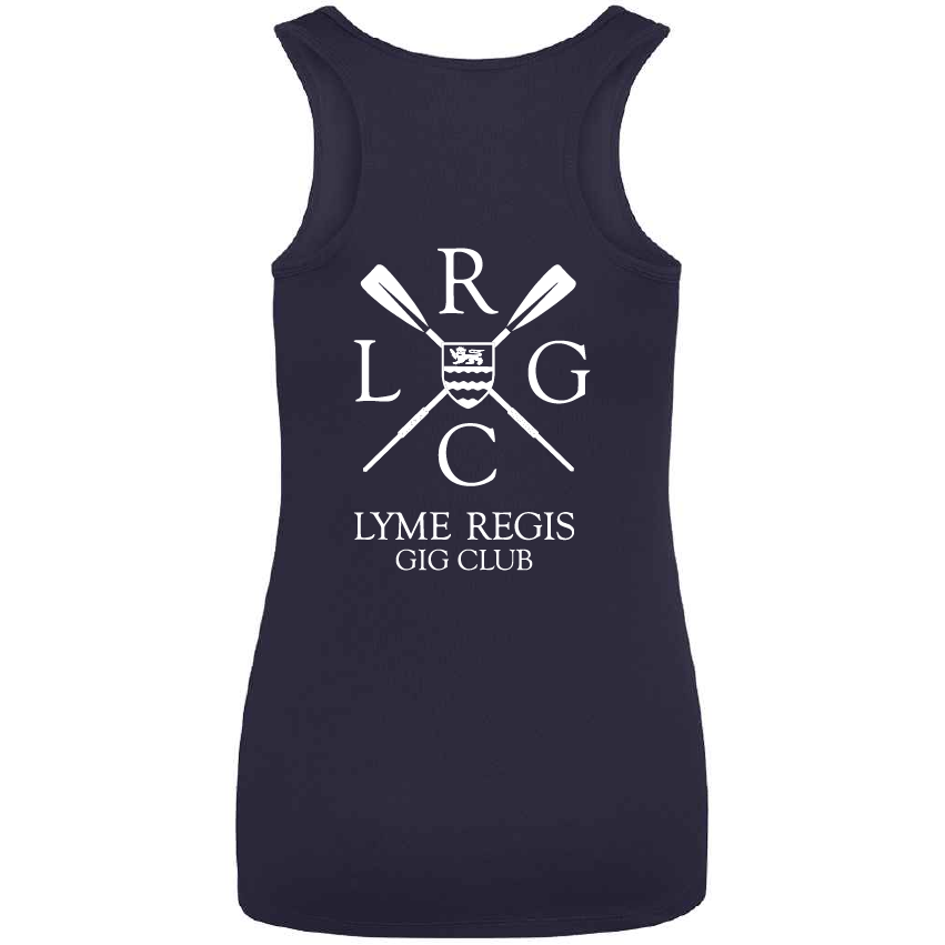 LRGC Cool Girlie Vest – French Navy – JC015