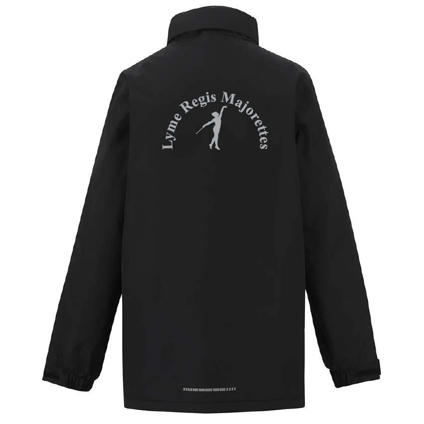 Lyme Regis Majorettes Regatta Kids Dover Parka Jacket – Black / Ash – RG339